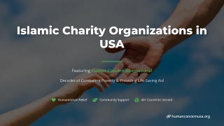 Transforming Lives with Human Concern USA Aid