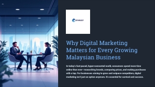 Why Digital Marketing Malaysia Matters for Every Growing Business