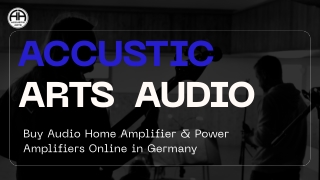 High-End Integrated Amplifier for Pure Audiophile Performance