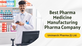 Best Pharma Medicine Manufacturing Companies in India
