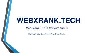 WebxRank Tech Presentation6