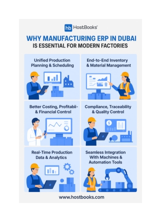 Manufacturing ERP Dubai Guide for Factories