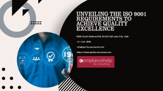 Unveiling the ISO 9001 Requirements to Achieve Quality Excellence