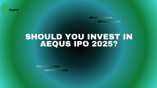 Should You Invest in Aequs Ltd IPO 2025?