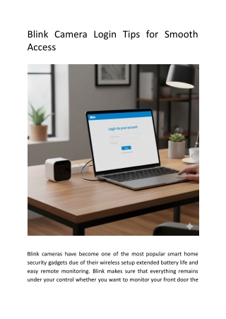 Blink Camera Login Tips for Smooth Access.docx