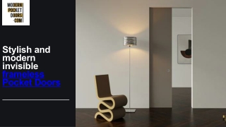 Modern Pocket Doors for a Clean, Space-Saving Look