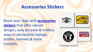Accessories Stickers