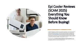 Epi Cooler: The Evolution, Engineering, and Future of High-Efficiency Cooling!