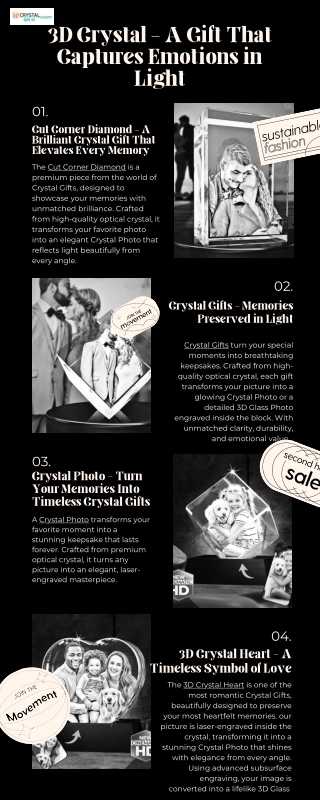 Crystal Gifts: Timeless Memories Preserved in Light