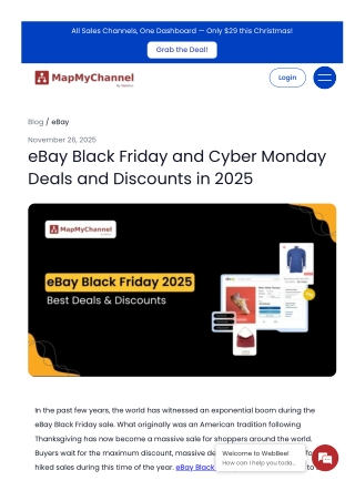 eBay Black Friday and Cyber Monday Deals and Discounts in 2025