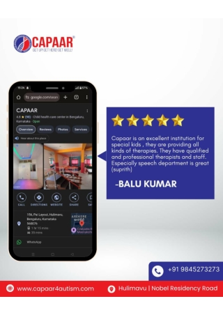 Patient Review _ Capaar_ Best Autism Centre in Bangalore