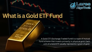 What is a Gold ETF Fund