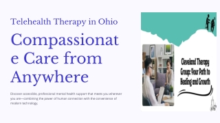 telehealth therapy Ohio