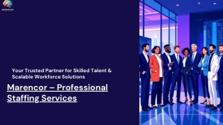 Marencor Professional Staffing Services