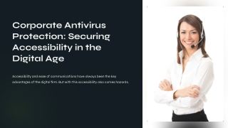Corporate Antivirus Protection