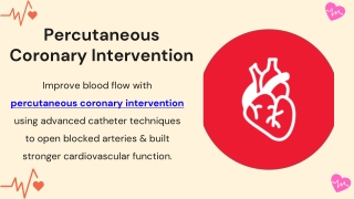 Percutaneous Coronary Intervention