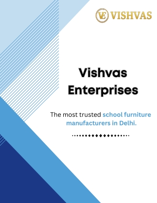 School Furniture Manufacturers In Delhi