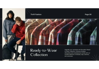 Thrift Clothing Fashion