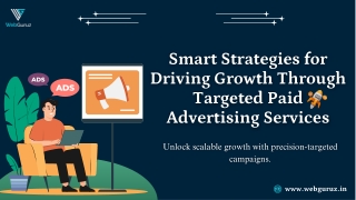 Smart Paid Advertising Services That Drive Real Business Results