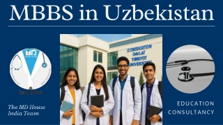 MBBS in Uzbekistan Admission, Fees & Benefits – Presented by The MD House India
