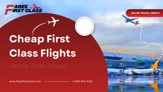 How to Find Cheap First Class Flights?