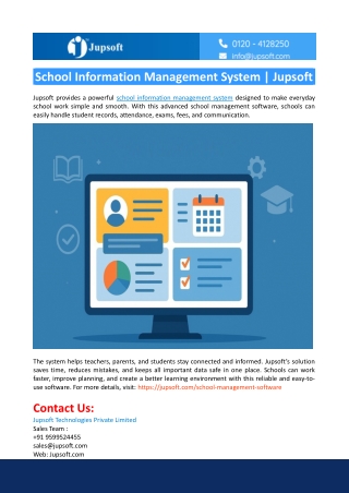 School Information Management System
