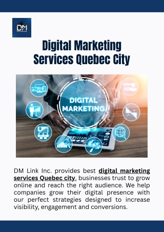 Digital Marketing Services Quebec City