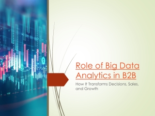 Role of Big Data Analytics in B2B for Smarter Growth