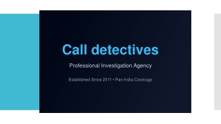 call Detectives Presentation 7