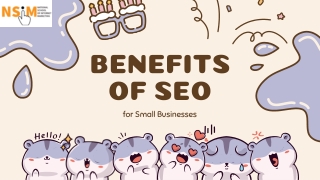 Benefits of SEO for Small Businesses.....