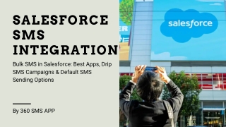 Bulk SMS in Salesforce Best Apps, Drip SMS Campaigns & Default SMS Sending Options
