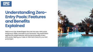What Does Zero-Entry Pool Mean?