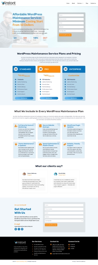 WordPress_Maintenance_Services
