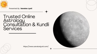 Trusted Online Astrology Consultation