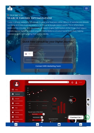 Grow Online with DH Genix Media’s Premium SEO Services UAE