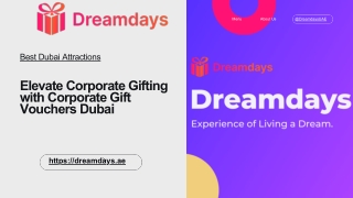 Elevate Corporate Gifting with Corporate Gift Vouchers Dubai