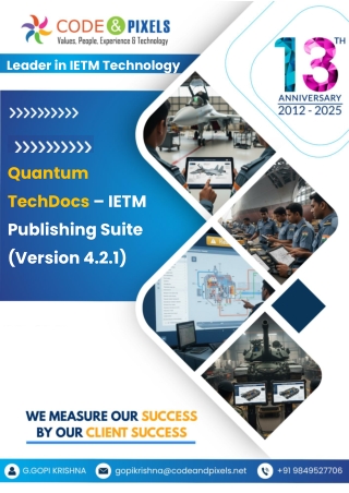 Quantum TechDocs – IETM Publishing Suite (Version 4.2.1)