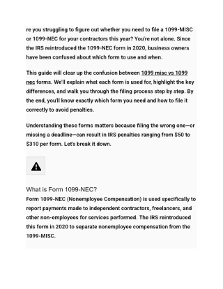 1099-MISC vs. 1099-NEC Key Differences and Filing Guide for 2025 (1)