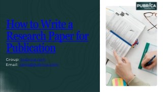 Comprehensive Publication Support Solutions by Pubrica