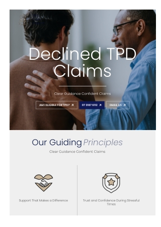 Why is my tpd Claim Being Declined