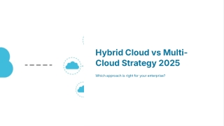 Hybrid Cloud vs Multi-Cloud Strategy 2025