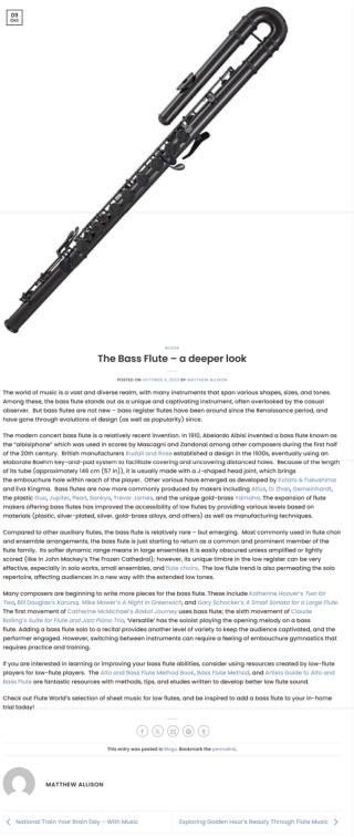 Burkart Professional 9KAg Flute (Certified Pre-Owned, 2023) – Flute World