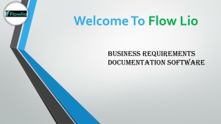 Business Requirements Documentation Software