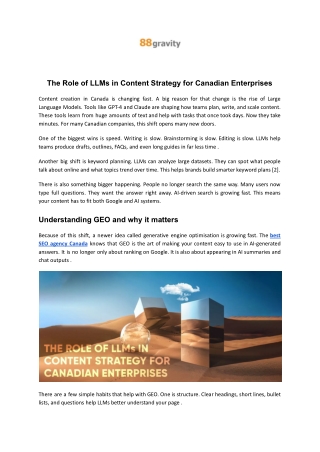 Best SEO Agency Canada Trusted Digital Growth Experts