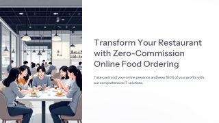 Smart Online Food Ordering System for Modern Restaurants