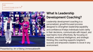 Unlock Leadership Excellence with Leadership Development Coaching