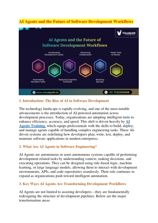 Best AI Agents Course Online | Top AI Agents Training in India