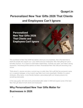 Personalized New Year Gifts 2026 That Clients and Employees Can’t Ignore (1)