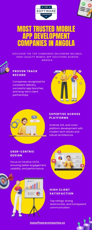 Most Trusted Mobile App Development Companies in Angola