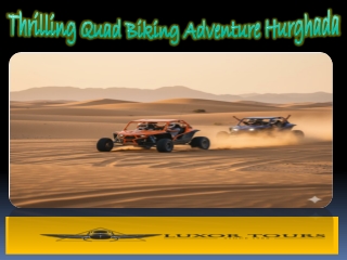 Thrilling Quad Biking Adventure Hurghada